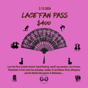 Galentine's Lace Fan Pass